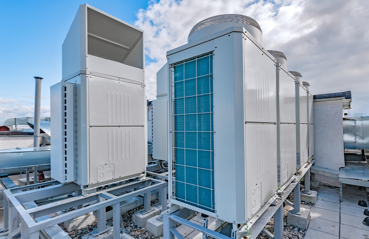 밀폐형 냉각탑 이미지